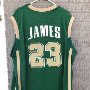 LeBron James High school Jersey